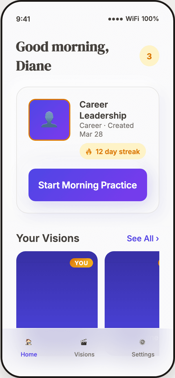 Return to it daily